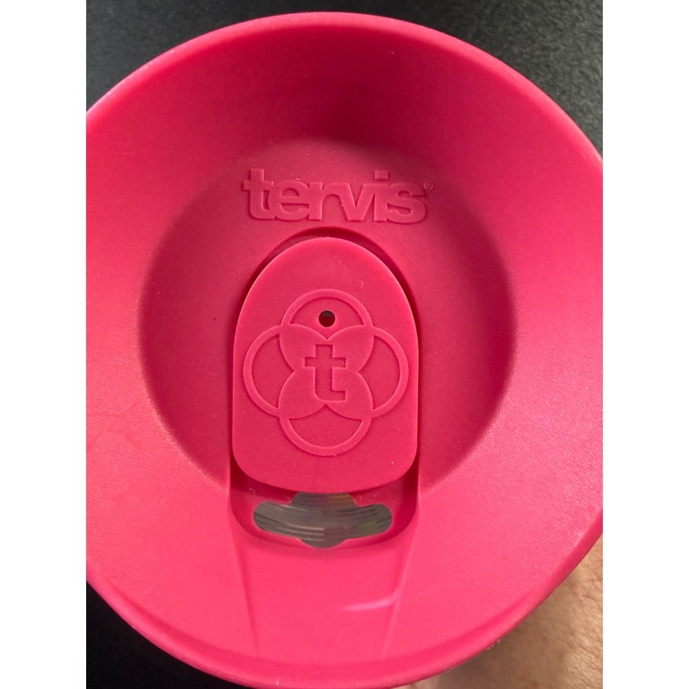 Tervis Grandma Floral Insulated Tumbler 16oz Pink Lid Travel Cup Made in USA J5 - Picture 3 of 5